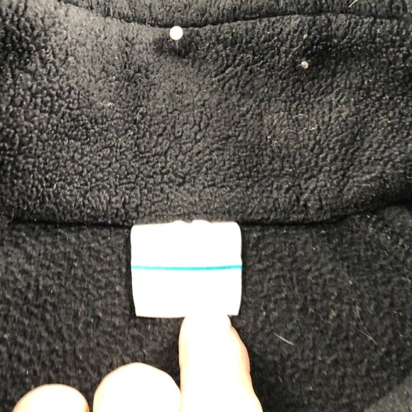Columbia Womens Fleece Jacket Small Full Zip Stand Collar Black Cozy Casual - Picture 3 of 12